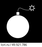 Bomb it is icon .. Bomb it is icon . Flat style . Стоковая иллюстрация, агентство Ingram Publishing / Фотобанк Лори