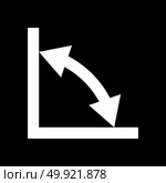 Geometry math signs symbols it is white icon .. Geometry math signs symbols it is white icon . Flat style . Стоковая иллюстрация, агентство Ingram Publishing / Фотобанк Лори
