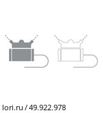 Lawn sprinklers  set  icon . Стоковая иллюстрация, агентство Ingram Publishing / Фотобанк Лори