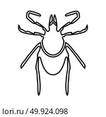 Tick black icon . Стоковая иллюстрация, агентство Ingram Publishing / Фотобанк Лори