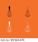 Whisk black and white set icon .. Whisk black and white set  icon . Стоковая иллюстрация, агентство Ingram Publishing / Фотобанк Лори