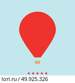 Hot air balloon  set  icon . Стоковая иллюстрация, агентство Ingram Publishing / Фотобанк Лори