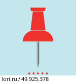 Push pin icon .. Push pin  icon . Стоковая иллюстрация, агентство Ingram Publishing / Фотобанк Лори