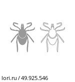 Tick icon. Grey set .. Tick icon. It is grey set . Стоковая иллюстрация, агентство Ingram Publishing / Фотобанк Лори