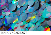 Colorful Overlapping Iridescent Circular Patterns in Vibrant Abstract Background. Стоковое фото, фотограф Мара Фрибус / Фотобанк Лори