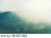 tropical lake and mountain layers, Khao Yai National Park Thailand, the nature landscape view for use about background graphic or wallpaper. Стоковое фото, агентство Ingram Publishing / Фотобанк Лори