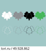 Terrestrial globe different colour flat icon.. Terrestrial globe different colour flat icon set. Стоковая иллюстрация, агентство Ingram Publishing / Фотобанк Лори
