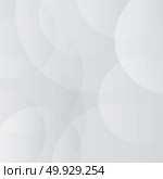 Abstract white grey color circle overlap modern transparent background. Vector illustration. Стоковая иллюстрация, агентство Ingram Publishing / Фотобанк Лори