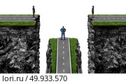 Meeting difficulty and partner problems and communication with 3D illustration elements.. Meeting Difficulty. Стоковое фото, агентство Ingram Publishing / Фотобанк Лори