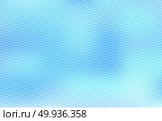 Abstract white lines wave on blue background, Wavy stripes pattern, Rough surface, Vector Illustration. Стоковая иллюстрация, агентство Ingram Publishing / Фотобанк Лори