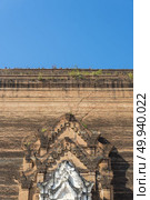 The temple has a beautiful art in Burma . Стоковое фото, агентство Ingram Publishing / Фотобанк Лори