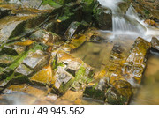 Pliu waterfall in Pliu National Rain forest park, Thailand. Стоковое фото, агентство Ingram Publishing / Фотобанк Лори