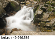 Beautiful waterfall in the forest. Стоковое фото, агентство Ingram Publishing / Фотобанк Лори