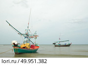 Fishing trawler on the water, Thailand. Стоковое фото, агентство Ingram Publishing / Фотобанк Лори