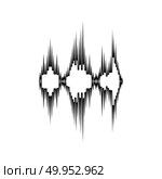 Music equalizer icon. Thin line design. Vector illustration. Стоковое фото, агентство Ingram Publishing / Фотобанк Лори