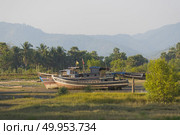 local Fishing Village. Стоковое фото, агентство Ingram Publishing / Фотобанк Лори