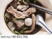 Thai beef noodle. Стоковое фото, агентство Ingram Publishing / Фотобанк Лори