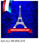 France Independence day design vector. Стоковая иллюстрация, агентство Ingram Publishing / Фотобанк Лори