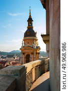 View on Budapest from St. Istvan’s basilica, Hungary. Стоковое фото, агентство Ingram Publishing / Фотобанк Лори