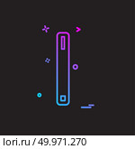 CPU Icon design vector. Стоковая иллюстрация, агентство Ingram Publishing / Фотобанк Лори