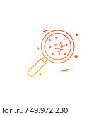 Bacteria icon design vector . Стоковая иллюстрация, агентство Ingram Publishing / Фотобанк Лори