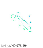 Dropper icon design vector. Стоковая иллюстрация, агентство Ingram Publishing / Фотобанк Лори