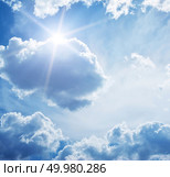 Blue skylight. Composition of nature. Стоковое фото, агентство Ingram Publishing / Фотобанк Лори