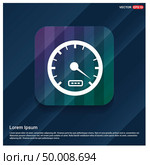 Speedometer Icon. Стоковая иллюстрация, агентство Ingram Publishing / Фотобанк Лори