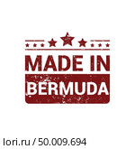 Bermuda stamp design vector. Стоковая иллюстрация, агентство Ingram Publishing / Фотобанк Лори