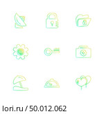 travel , destination , shopping , reset , calender , camera , sports , calcualtor , folders , globe , world ,icon, vector, design,  flat,  collection, style, creative,  icons. Стоковая иллюстрация, агентство Ingram Publishing / Фотобанк Лори