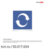 Reload Icon - Blue photo Frame. Стоковая иллюстрация, агентство Ingram Publishing / Фотобанк Лори