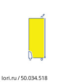 Icon of studio photo light bag. Thin line design. Vector illustration. Стоковая иллюстрация, агентство Ingram Publishing / Фотобанк Лори