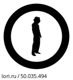 Beekeeper in protective outfit clothing with hat with grid of bee stings collects honey Beekeeper beemaster apiarist in apiary View side icon black color vector in circle round illustration flat style simple image. Beekeeper in protective outfit clothing with hat with grid of bee stings collects honey Beekeeper beemaster apiarist in apiary View side icon black color vector in circle round illustration flat style image. Стоковая иллюстрация, агентство Ingram Publishing / Фотобанк Лори