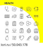 Health Hand Drawn Icon for Web, Print and Mobile UX/UI Kit. Such as: Medical, Heart Beat, Beat, Emergency, Pear, Medical, Hospital, Pictogram Pack. - Vector. Стоковая иллюстрация, агентство Ingram Publishing / Фотобанк Лори