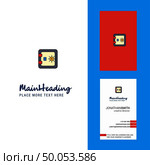 Locker Creative Logo and business card. vertical Design Vector. Стоковая иллюстрация, агентство Ingram Publishing / Фотобанк Лори