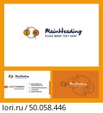 Money converstion  Logo design with Tagline & Front and Back Busienss Card Template. Vector Creative Design. Стоковая иллюстрация, агентство Ingram Publishing / Фотобанк Лори