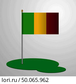 Mali Flag Pole. Стоковая иллюстрация, агентство Ingram Publishing / Фотобанк Лори