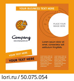 Pizza Company Brochure Template. Vector Busienss Template. Стоковая иллюстрация, агентство Ingram Publishing / Фотобанк Лори