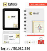 Locker  Business Logo, Tab App, Diary PVC Employee Card and USB Brand Stationary Package Design Vector Template. Стоковая иллюстрация, агентство Ingram Publishing / Фотобанк Лори