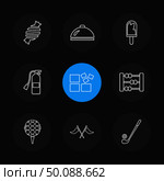travel , celebration , summer , directions , coffee , toffee , candy , medal , play , internet,  downloading , ic , icon, vector, design,  flat,  collection, style, creative,  icons. Стоковая иллюстрация, агентство Ingram Publishing / Фотобанк Лори