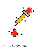 dropper icon vector design. Стоковая иллюстрация, агентство Ingram Publishing / Фотобанк Лори
