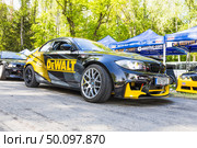 Drift Car with Custom Mods and Dynamic Design for Competitive Racing. Alytus, Lithuania, 25 May 2025. Редакционное фото, фотограф Zydrius Tartenis / Фотобанк Лори
