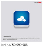 Sun Cloud Icon. Стоковая иллюстрация, агентство Ingram Publishing / Фотобанк Лори