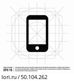 smartphone icon. Стоковая иллюстрация, агентство Ingram Publishing / Фотобанк Лори