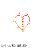heart brocken icon vector design. Стоковая иллюстрация, агентство Ingram Publishing / Фотобанк Лори