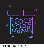 Giftbox icon design vector. Стоковая иллюстрация, агентство Ingram Publishing / Фотобанк Лори