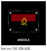 Angola flag design vector. Стоковая иллюстрация, агентство Ingram Publishing / Фотобанк Лори