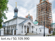 Крестильная церковь Казанской иконы Божией Матери в Арзамасе. Редакционное фото, фотограф Илья Старков / Фотобанк Лори