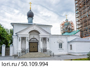 Крестильная церковь Казанской иконы Божией Матери в Арзамасе. Редакционное фото, фотограф Илья Старков / Фотобанк Лори
