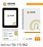 U turn road sign  Business Logo, Tab App, Diary PVC Employee Card and USB Brand Stationary Package Design Vector Template. Стоковая иллюстрация, агентство Ingram Publishing / Фотобанк Лори
